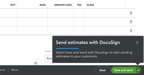 How to Electronically Sign Estimates in QuickBooks Advanced.